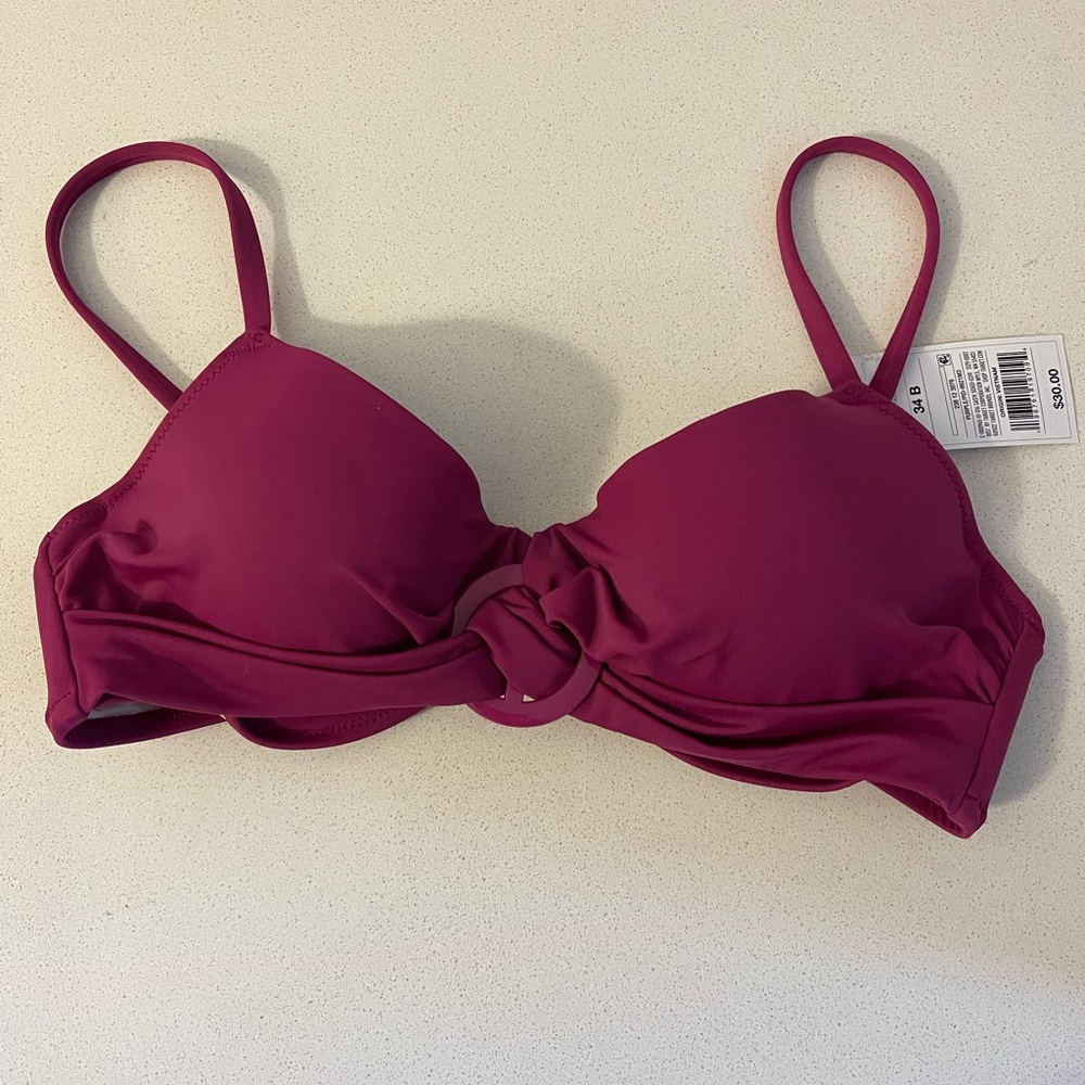 Shade and shore Women's Intimates Bra in Beige and Pink